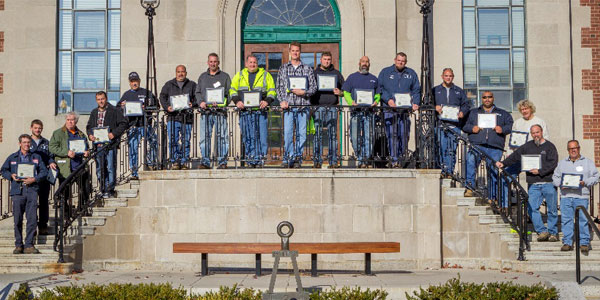 Image of public works academy graduates