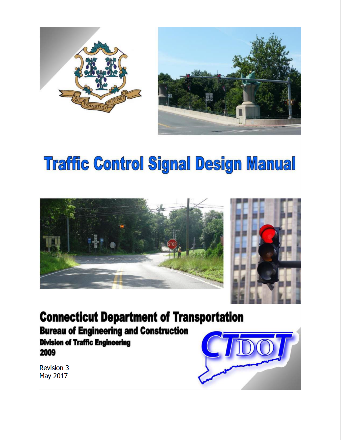 Connecticut DOT Traffic Control Signal Design Manual